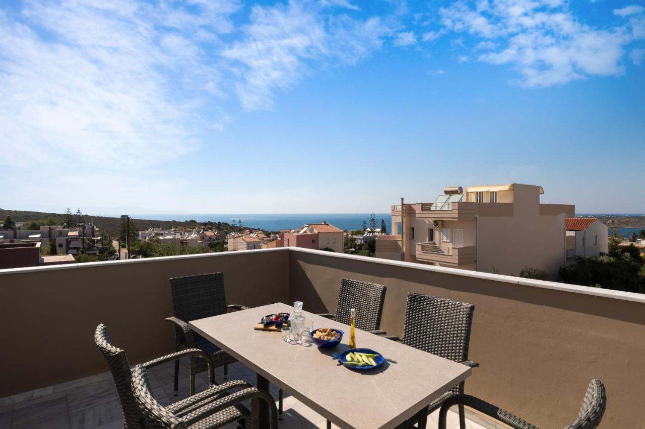 Procris Villas Breathtaking Sea View Kalathas Buitenkant foto